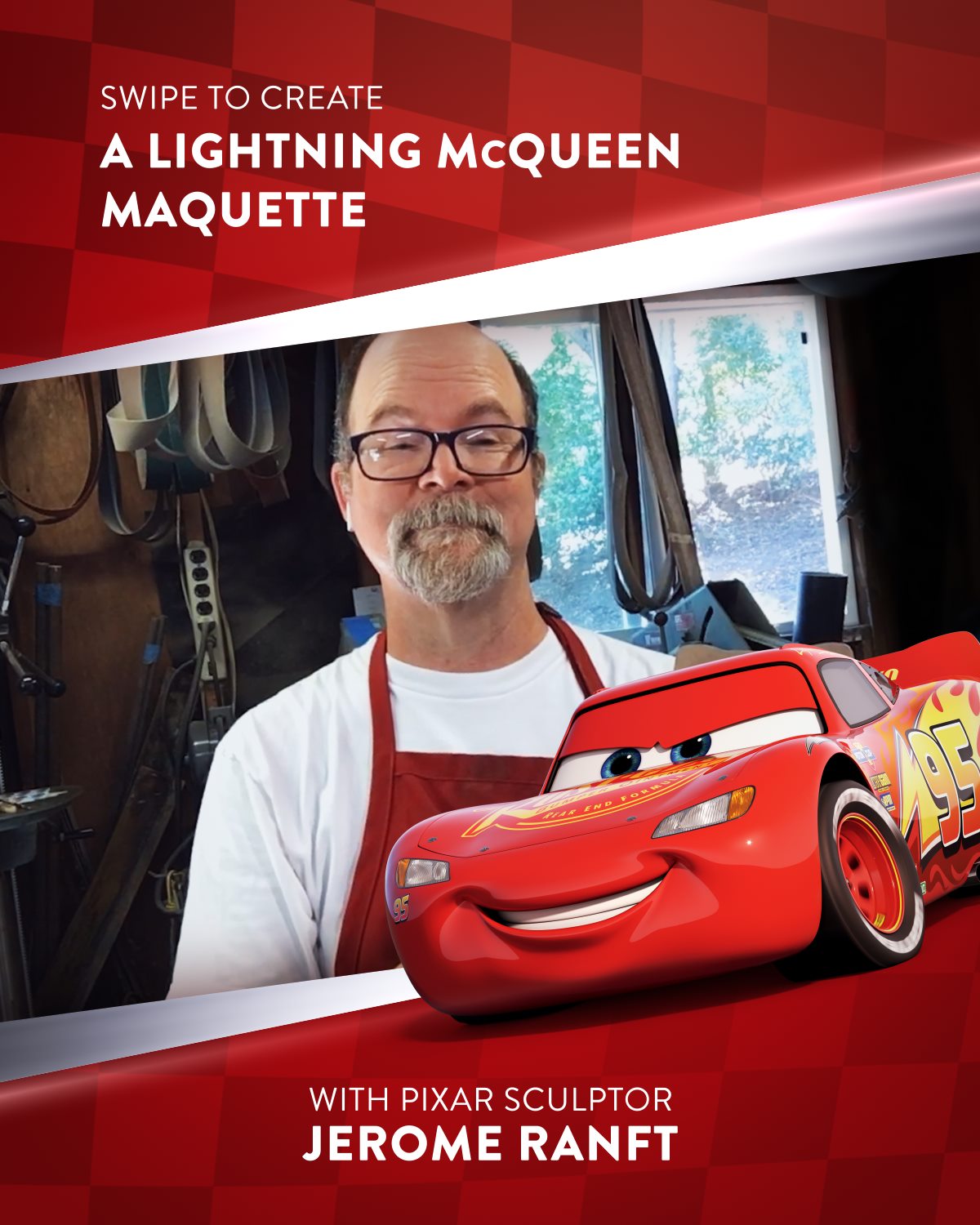 Pixar - Here's how we sculpted a model of Lightning...