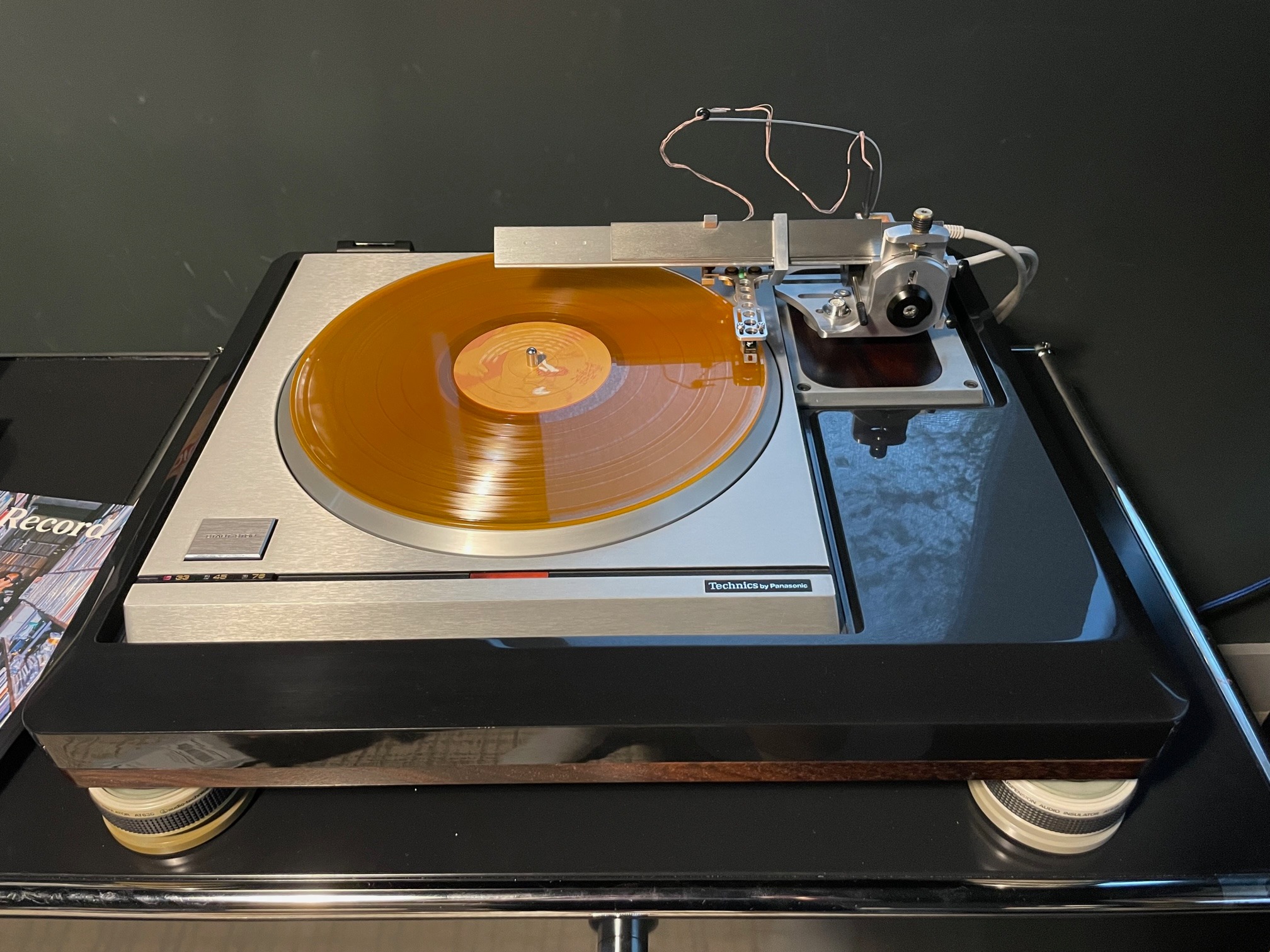 SP-10MK2 turntable with Terminator arm and Yamaha MC-705 cartridge