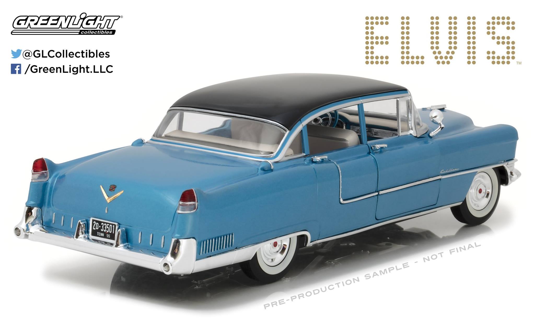 This 1:24 scale 1955 Cadillac Fleetwood takes its styling cues