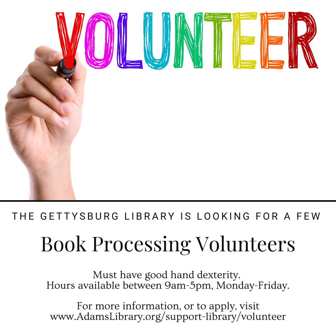 The Gettysburg Library is... - Littlestown Library, ACLS | Facebook