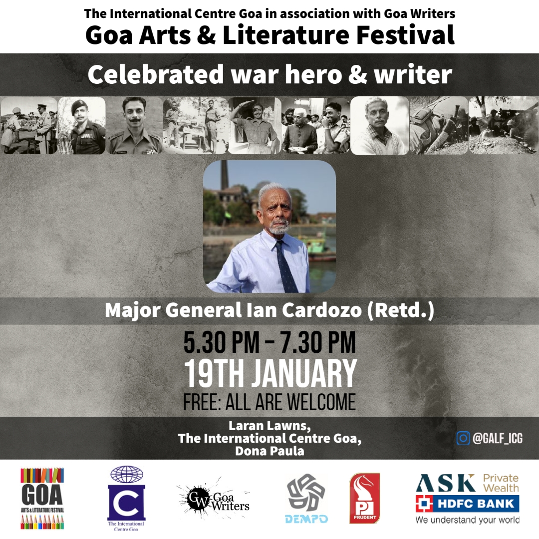 Valmiki - MEET A LEGEND IN GOA! Major General Ian Anthony Joseph ...