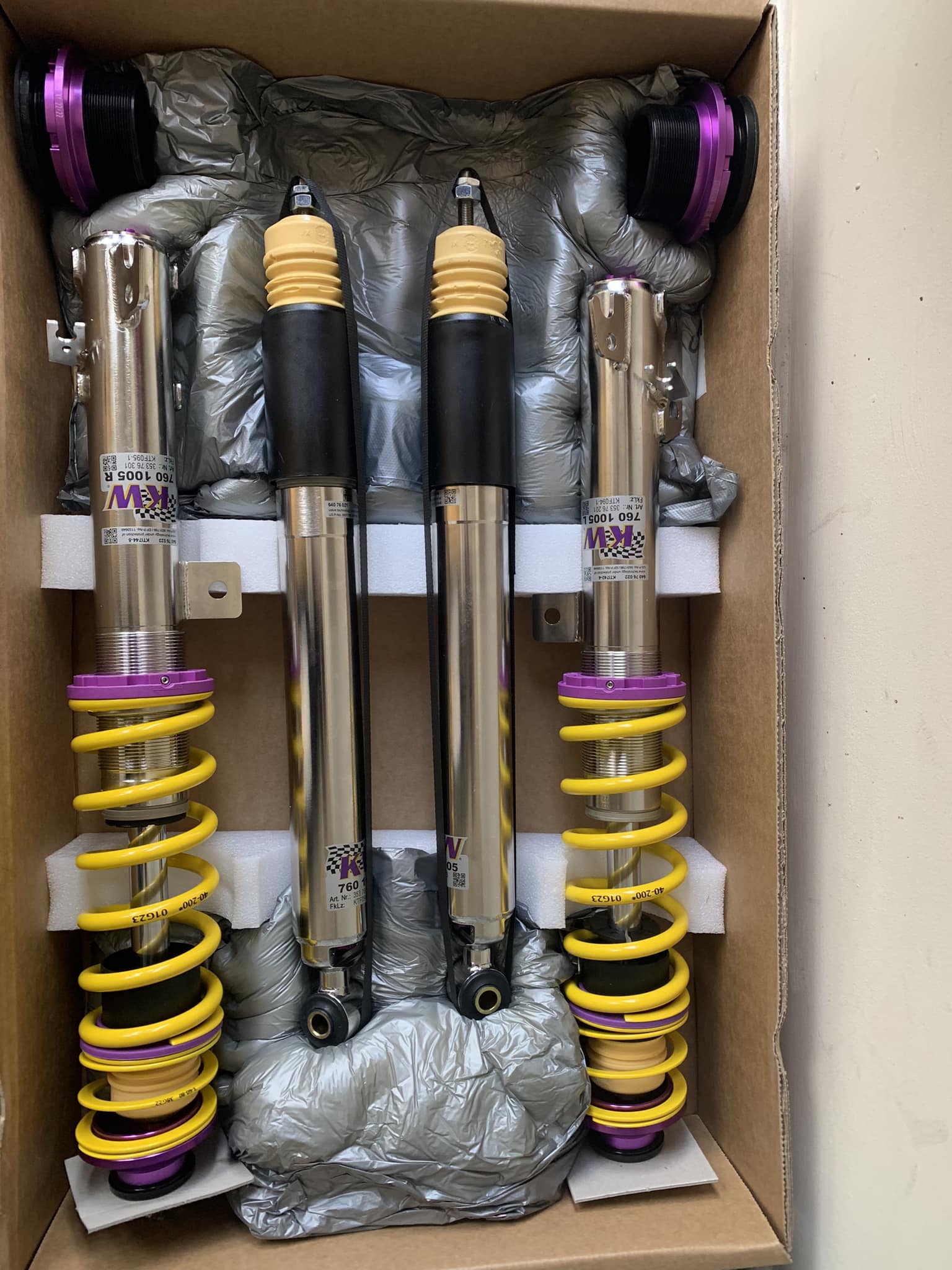 KW V3 suspension on Swift Sport ZC33