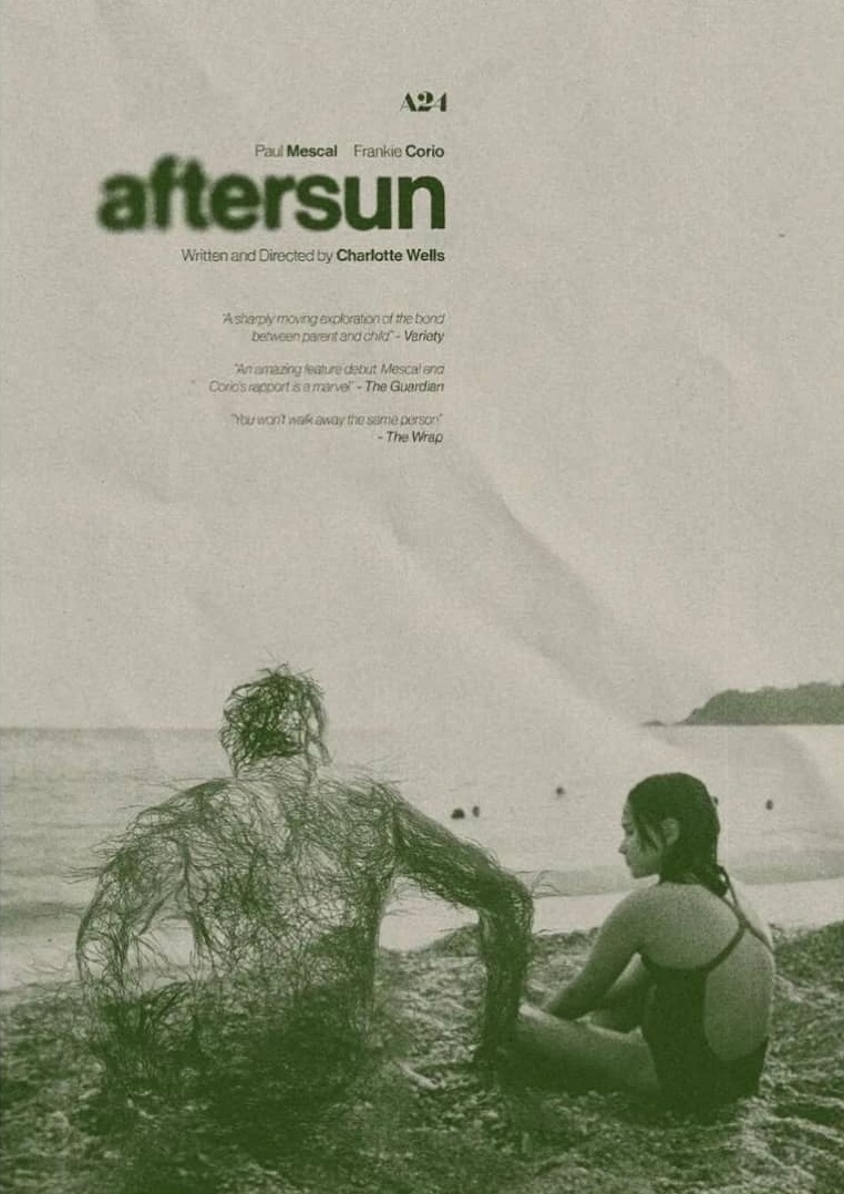 Japanese poster for Aftersun, 2022