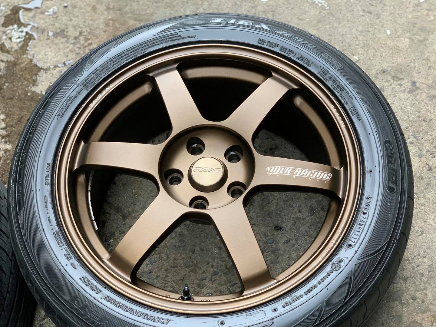 Used Volk Racing Ultra TE37 For sale! specs: 18x8 5x114.3 +45 