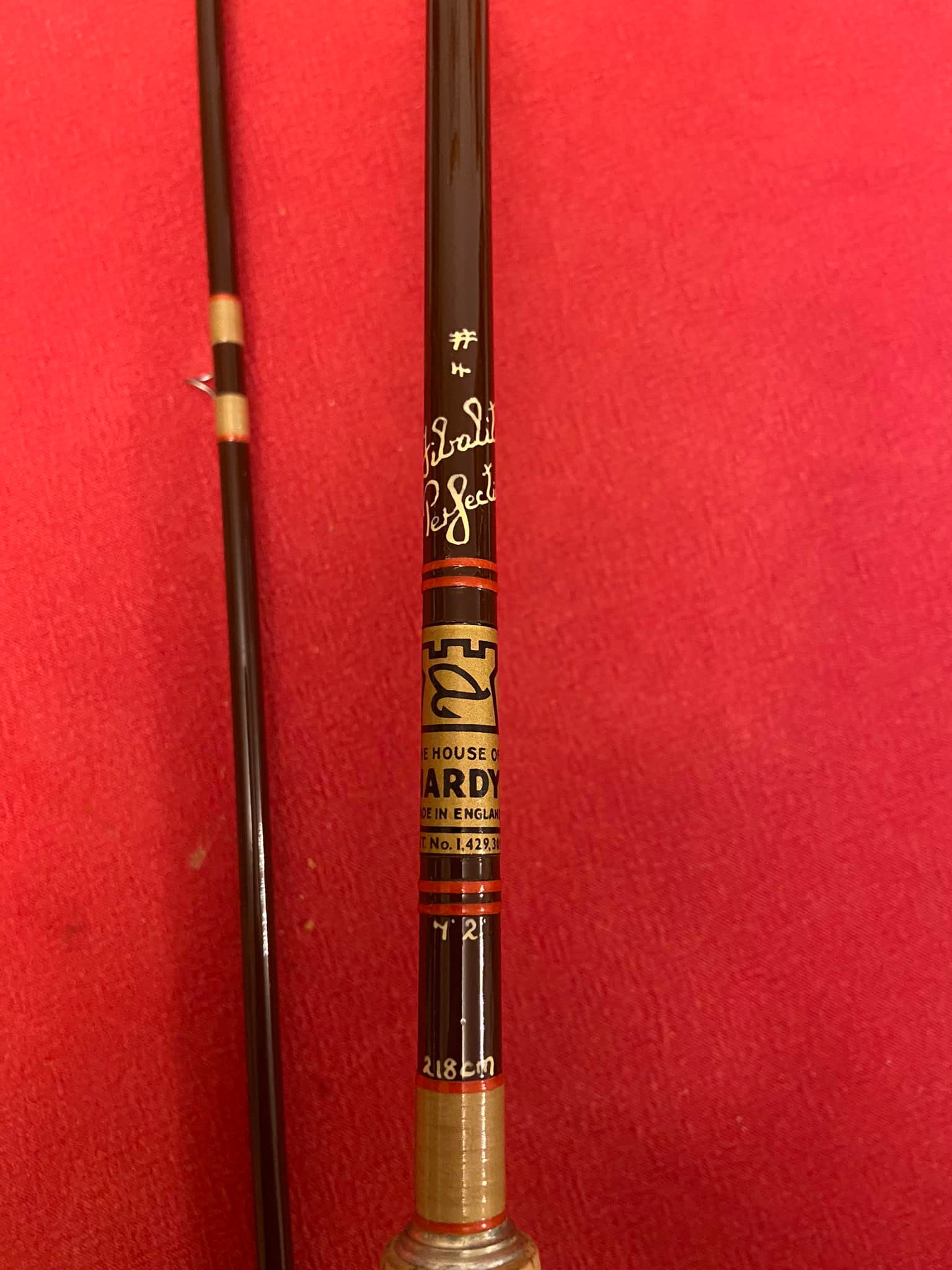 Fibalite Friday from the 70s. This is my favourite rod.?