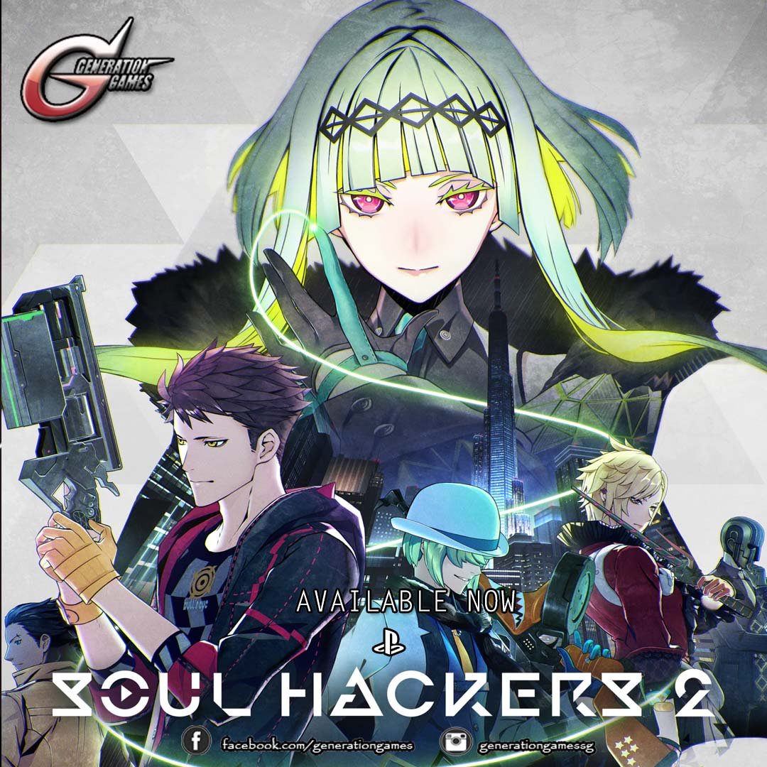 Generation Games - Soul Hackers 2 (PS5/PS4) Standard & Limited Edition ...