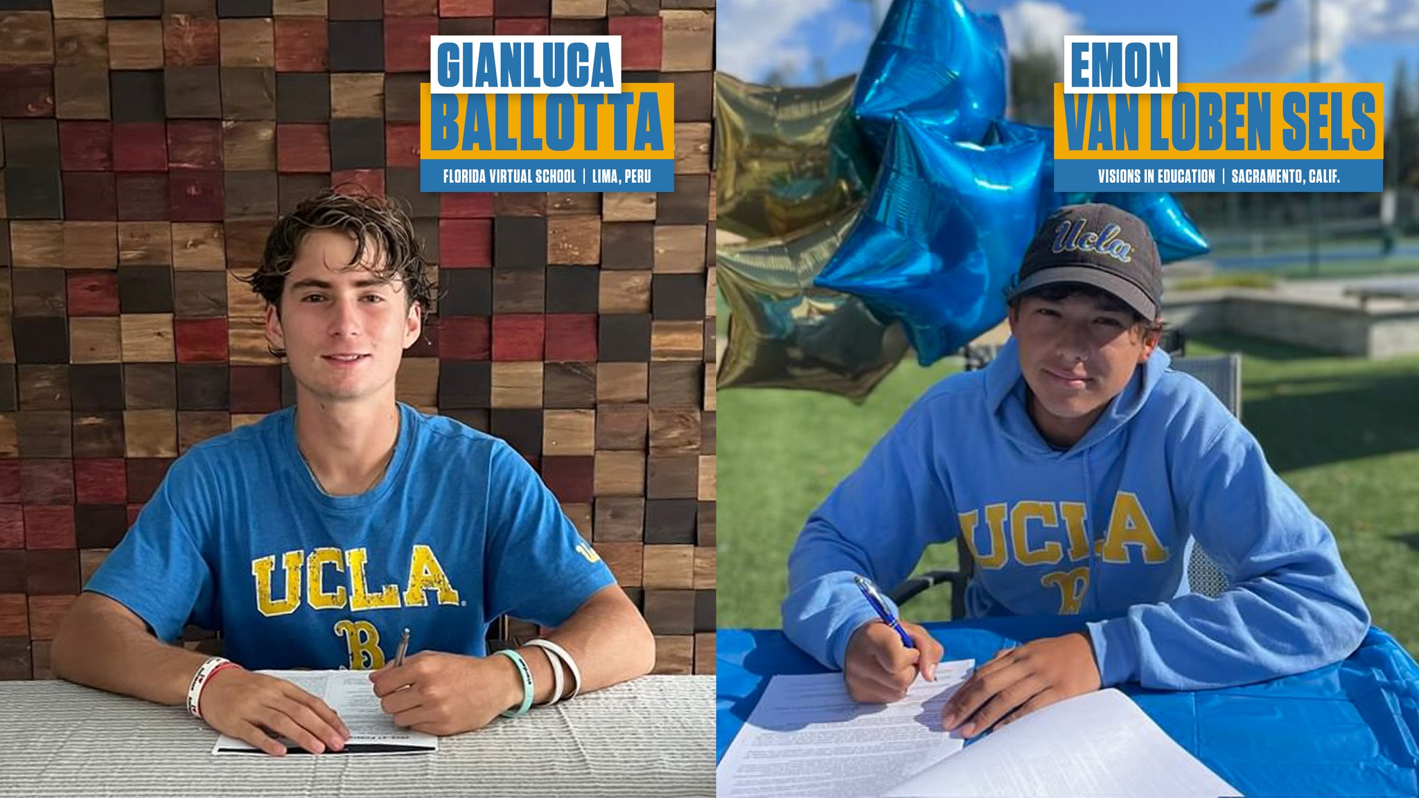 UCLA Men's Tennis - Gianluca Ballotta and Emon van Loben Sels have ...
