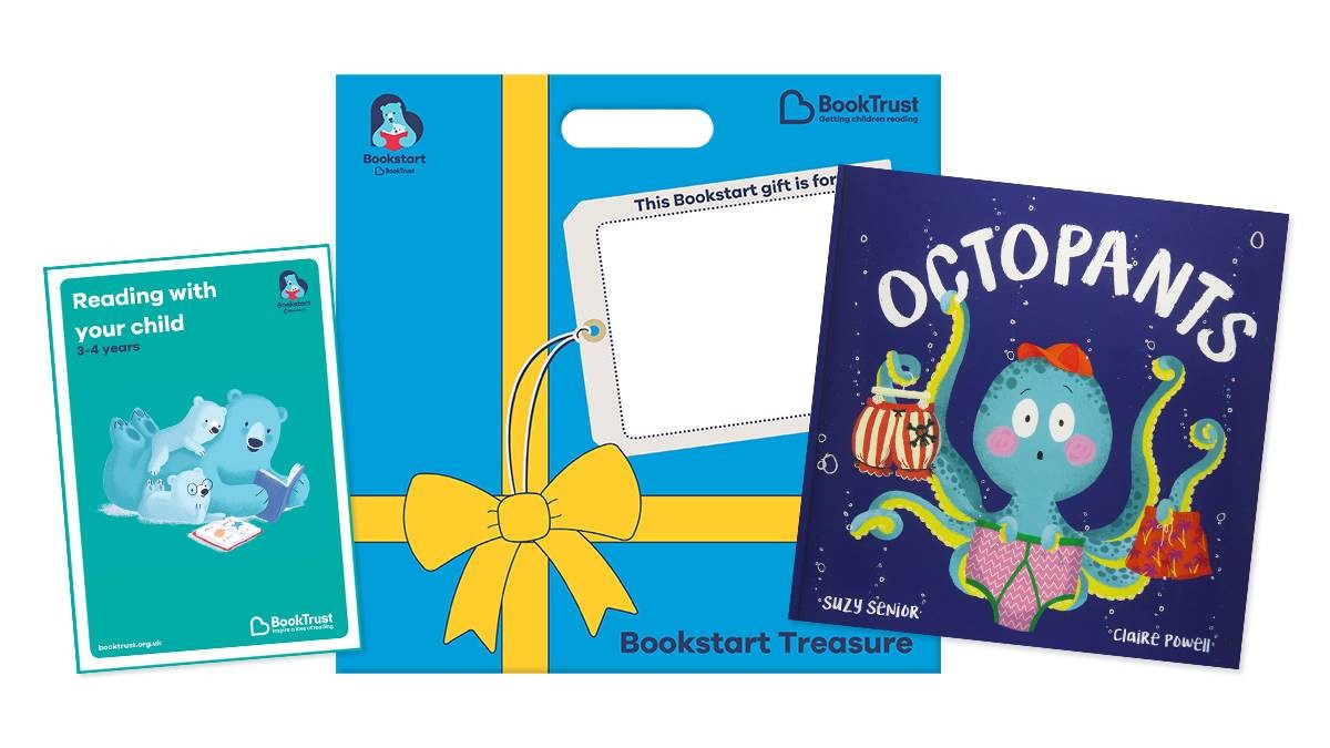 Coventry - Bookstart Treasure packs are free and given to every child ...