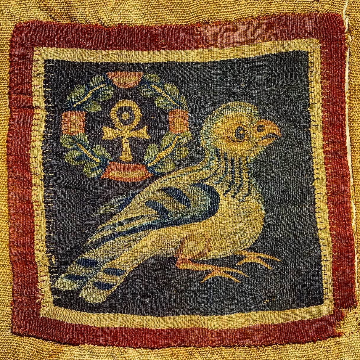 Coptic Textile depicting a Woman, c. Late 5th-Early 6th Century
