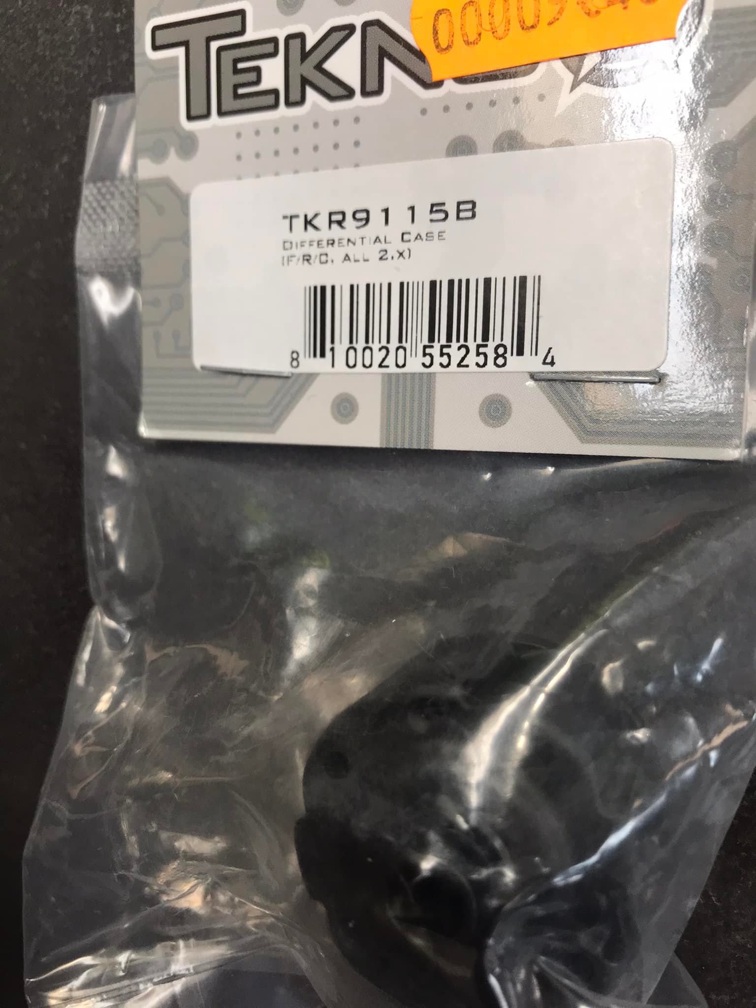 Tekno TKR9115B - Custodia Differenziale (Anteriore/Posteriore/Centrale) Per 1:8