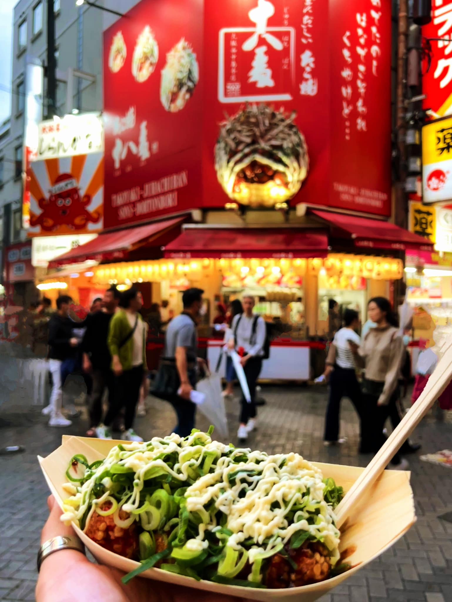 takoyaki juhachiban dotonbori