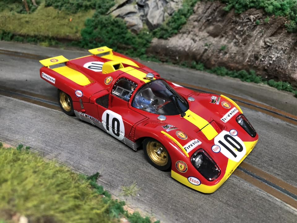 BRM 1/24 Ferrari 512m white kit.