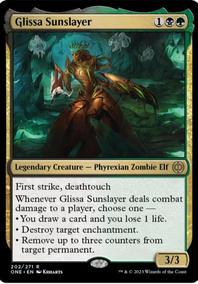 best deathtouch cards mtg Judith, Carnage Connoisseur SPELLS Magic Custom Command  CommanderComplete Glissa Sunslayer, a powerful Magic: