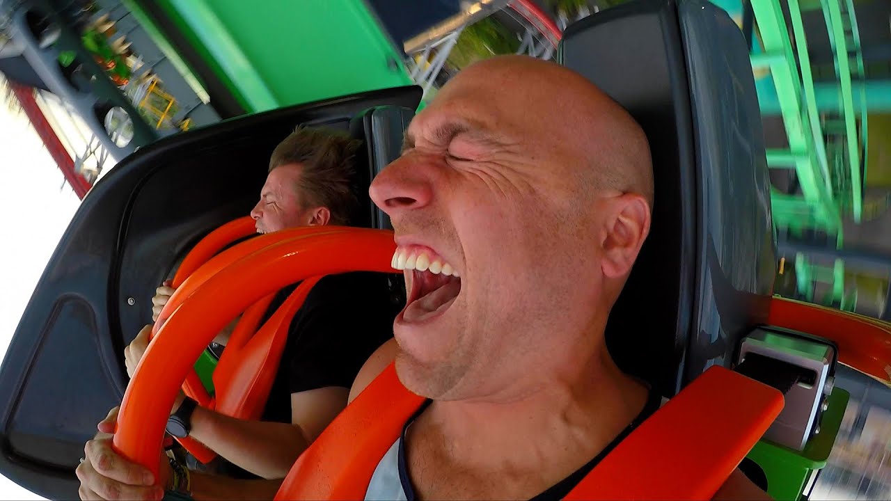 Theme - Take a ride on one of the CRAZIEST spinning roller coasters ...