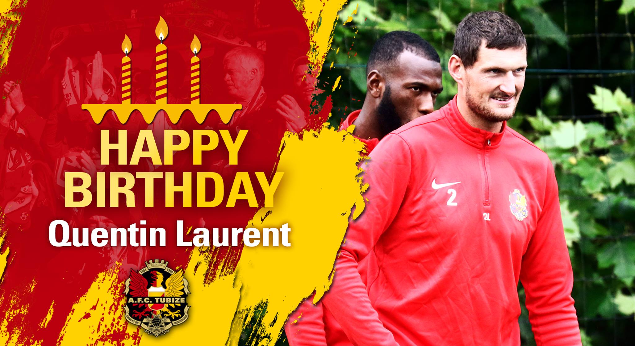 AFC Tubize - 🎉 Joyeux anniversaire Capi 👏🎁 #QL2 #AFCTUBIZE