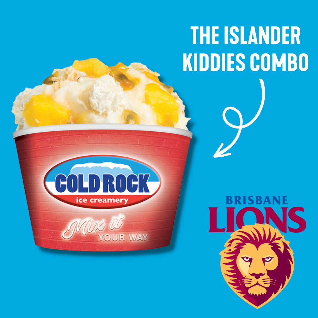 The AFL final 4 as Cold Rock... - Cold Rock Ice Creamery