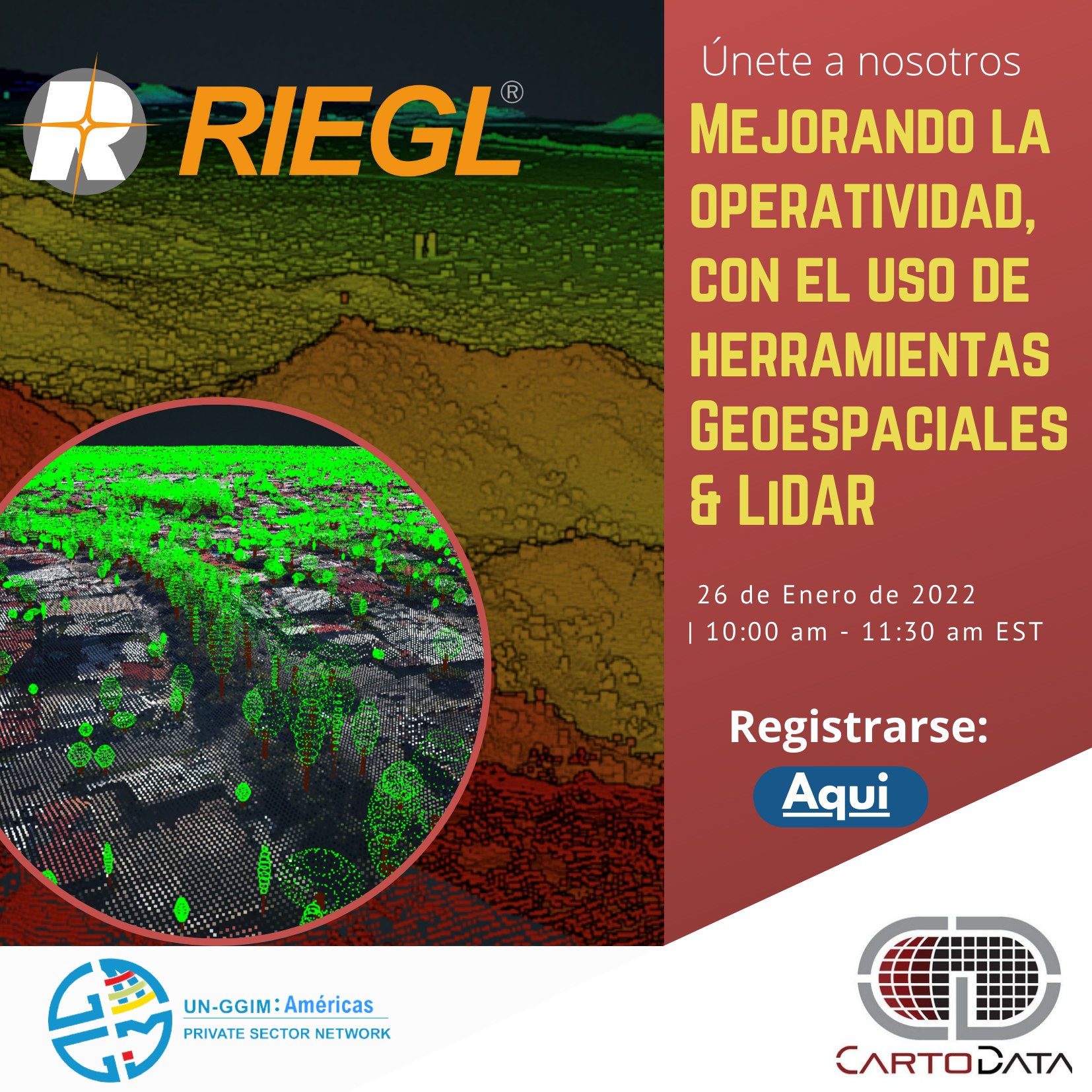 RIEGL - We are one day away from the next #RIEGL Ultimate LiDAR webinar ...