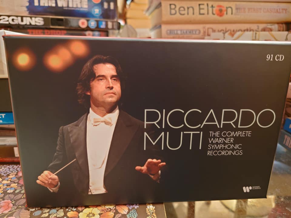 Riccardo Muti symphonic recordings 91 CD box set