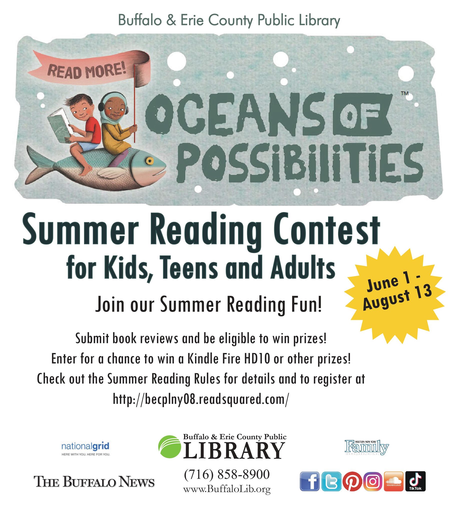 Lancaster Public Library - The Library’s system-wide online summer ...