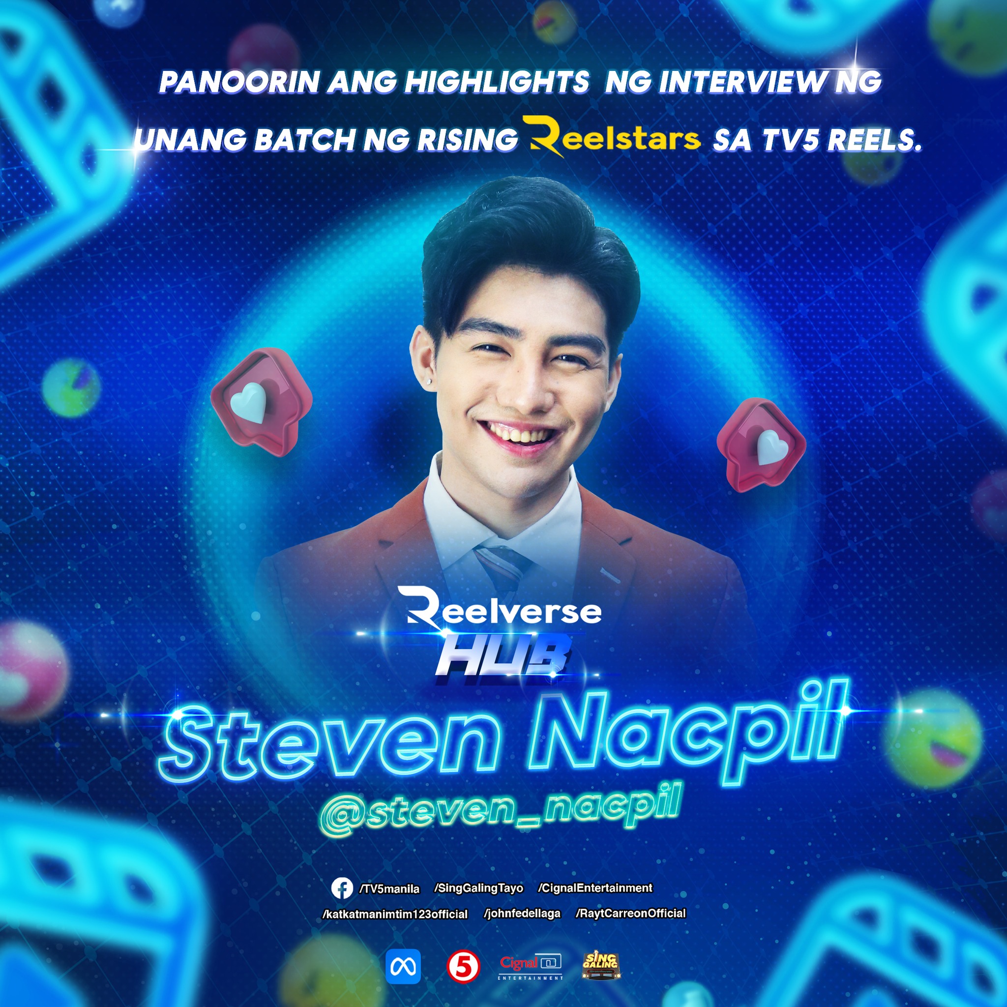 TV5 - Ang Rising Reelstar natin na commercial model, bagay...