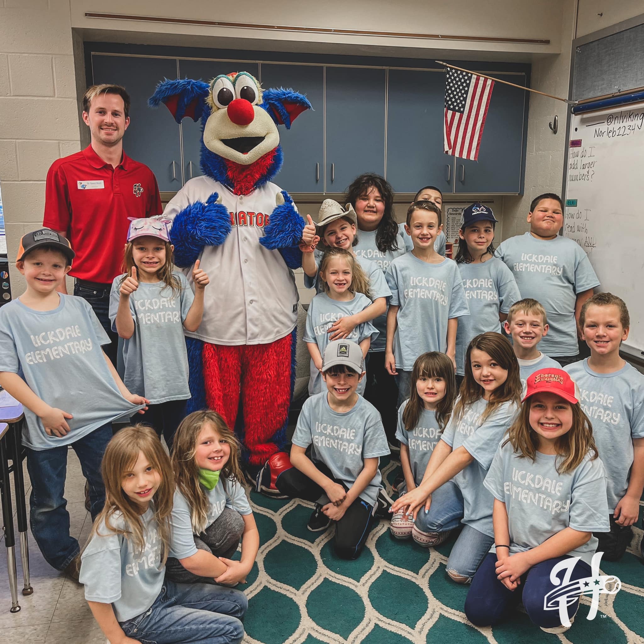 Rascal has been busy visiting... - Harrisburg Senators | Facebook