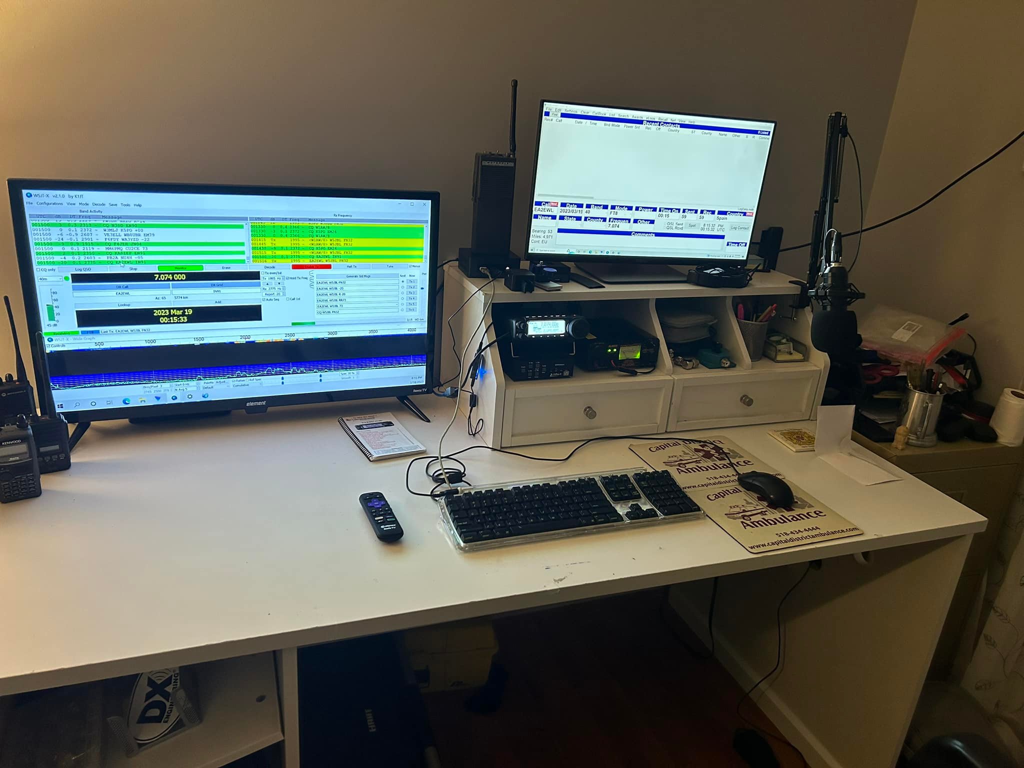 Qmx f-302 in our home office setup