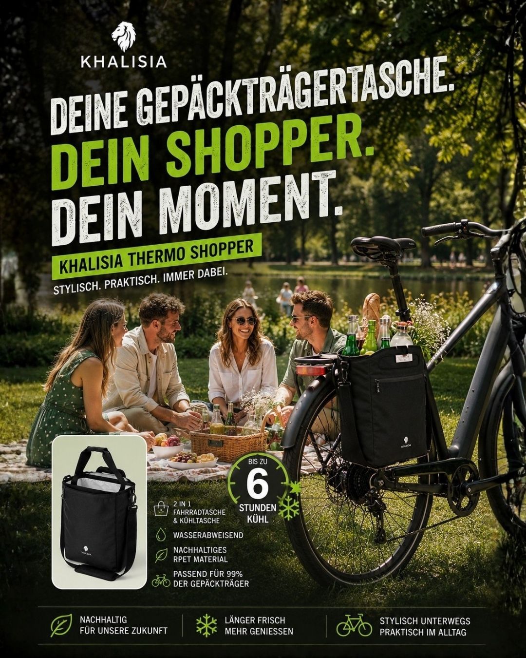 schlafsack alvi sommertraum Mull Category:E Bike Trekking_29 kg Colour:stone - steel One Key Option |