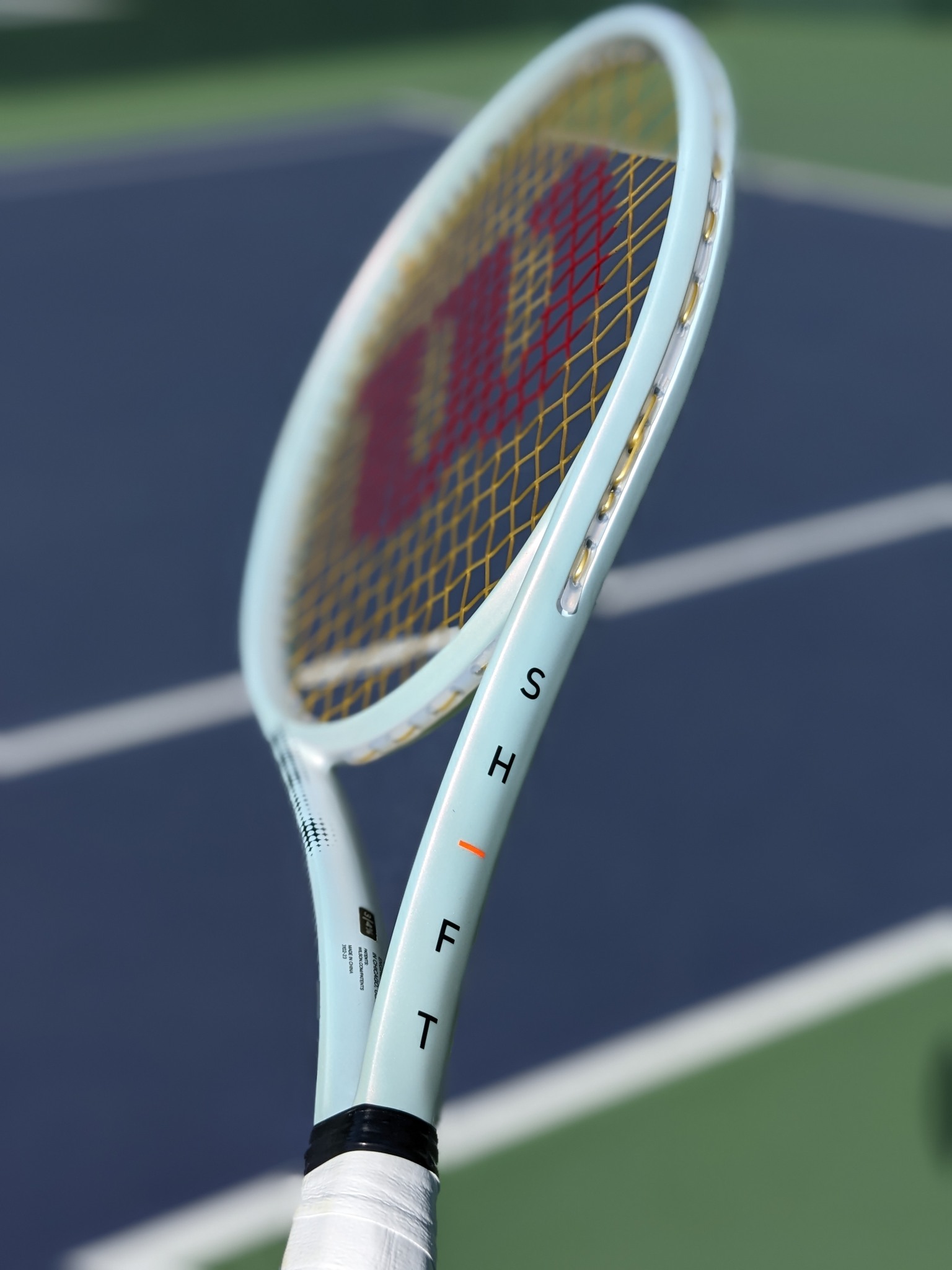 The prototype racquet from Wilson Labs,... - Tennis Warehouse