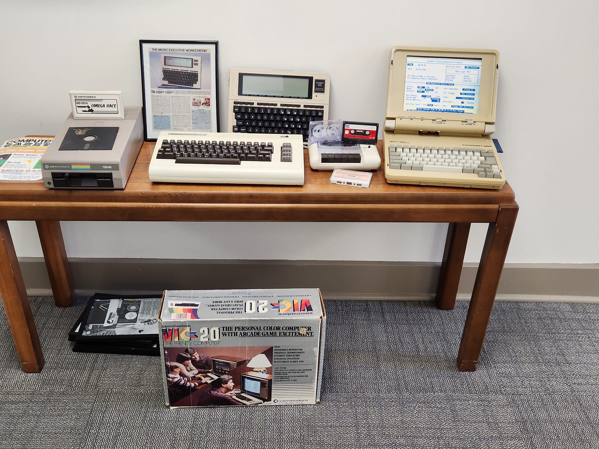 Part of our Museum in the IT Department