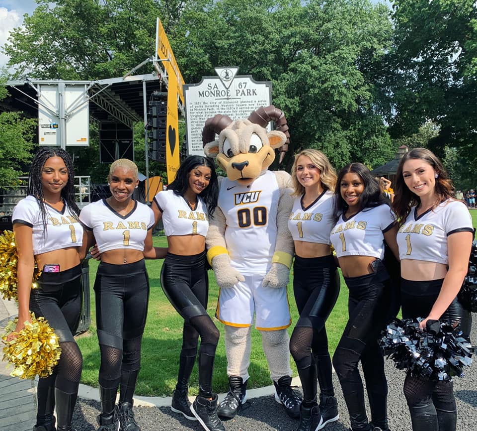 VCU Gold Rush Dancers