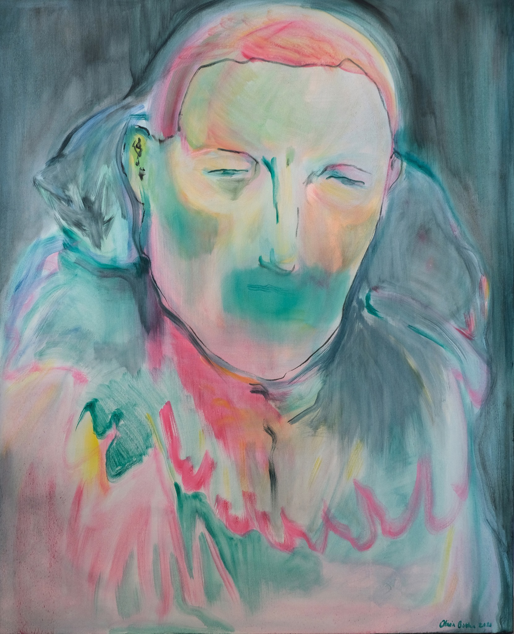 David - Olivia Botha. Always Running Away, 2021. Oil on Canvas. Unique ...