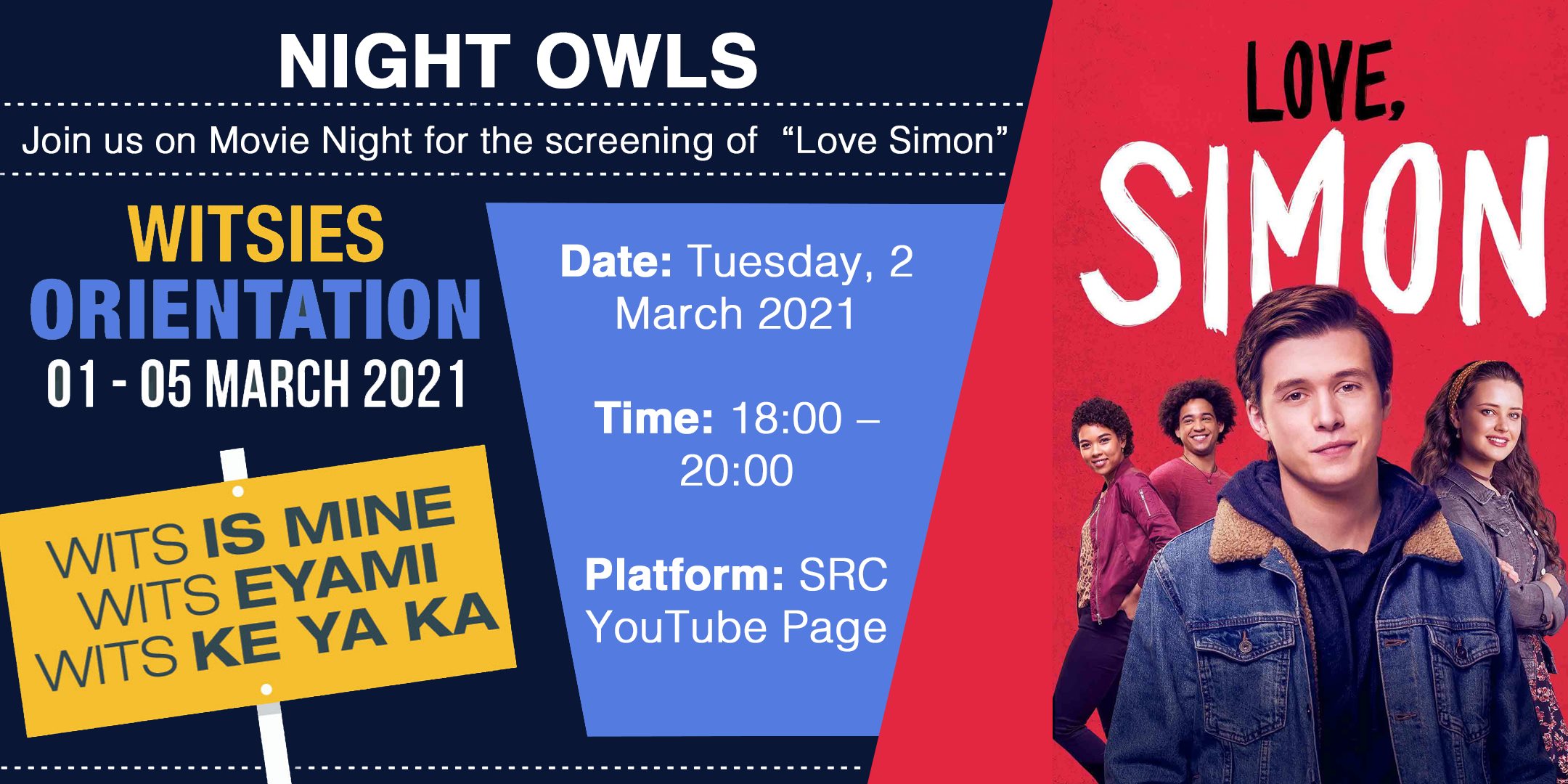 🦉🎞️#WitsOWeek:... - Wits - University of the Witwatersrand | Facebook
