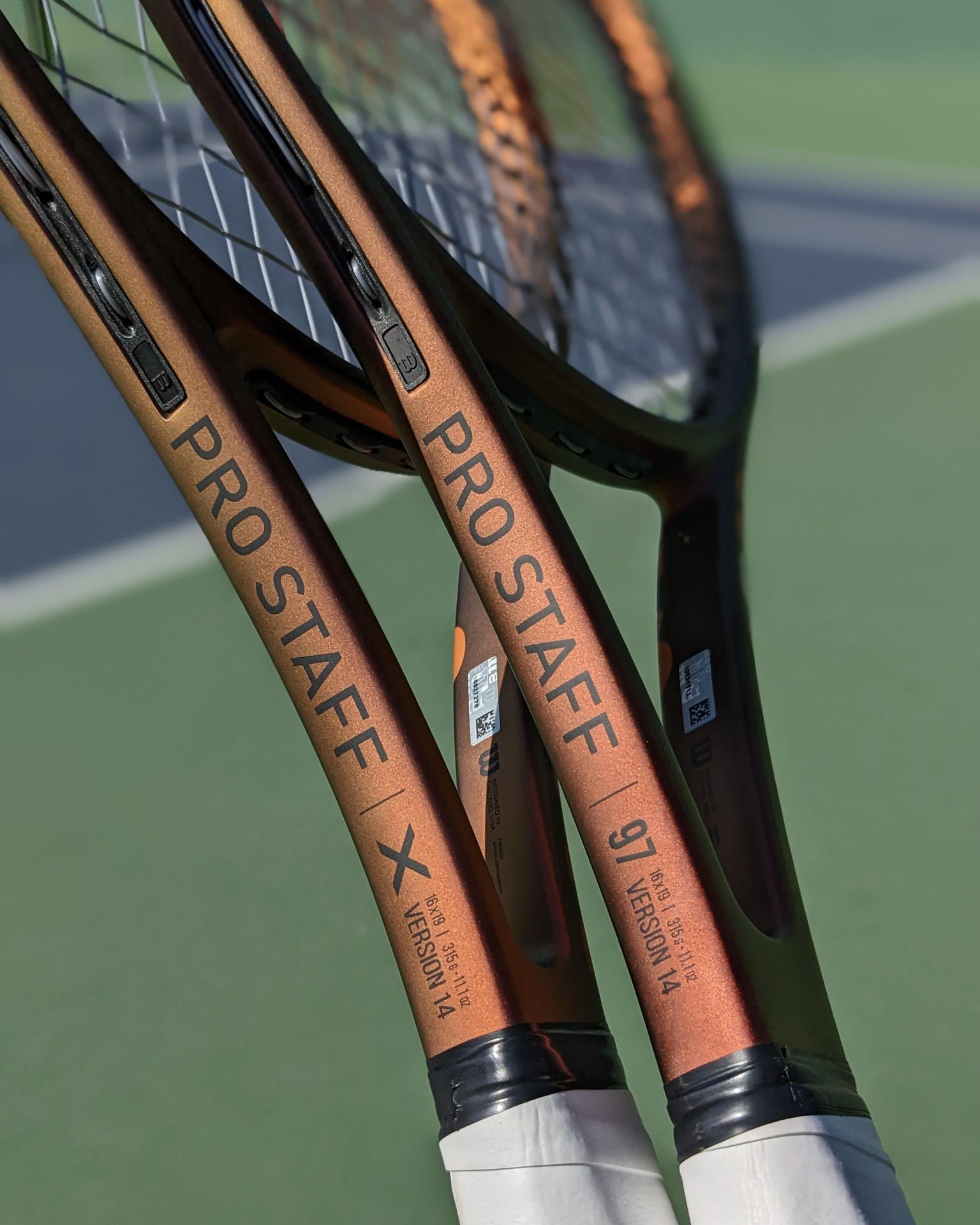 The Wilson Pro Staff 97 v14 tennis racquet gets an impressive