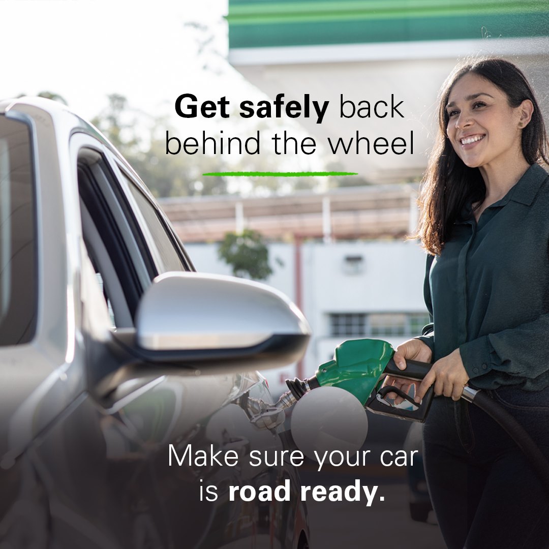 bp America - Getting back into a regular driving routine?...