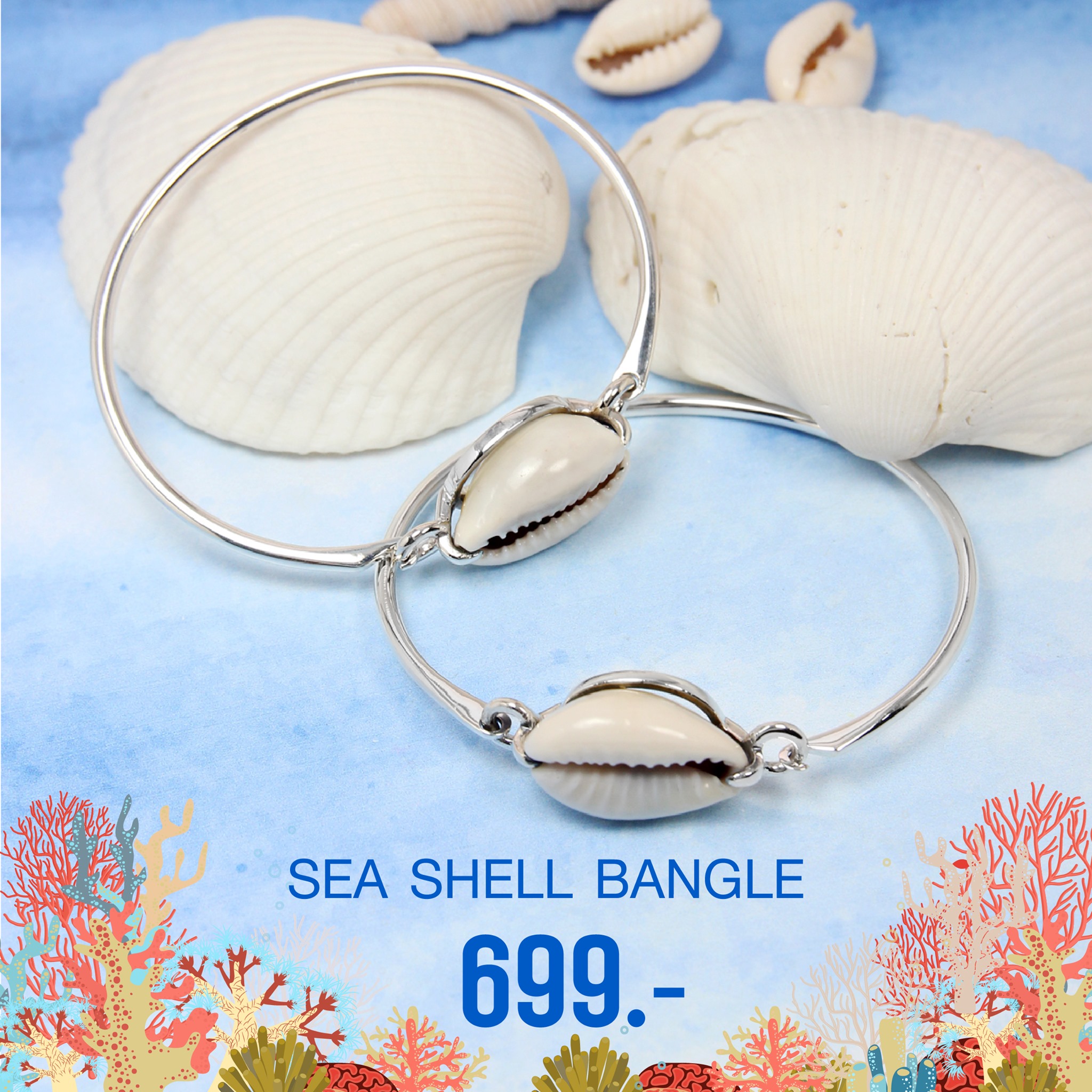 Moress - SALE 699.-🔥 SEA SHELL BANGLE...