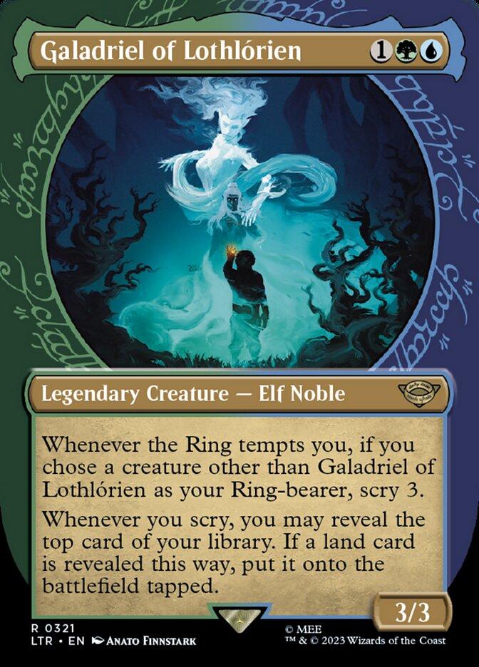 mtg lotr elf cards Magic: The Gathering The Lord of The Rings: Tales of Middle-Earth Commander Deck 3 + Collector Booster Sample Pack : Toys & Games edged corners of the cards! Galadriel of Lothlorien deck impresses