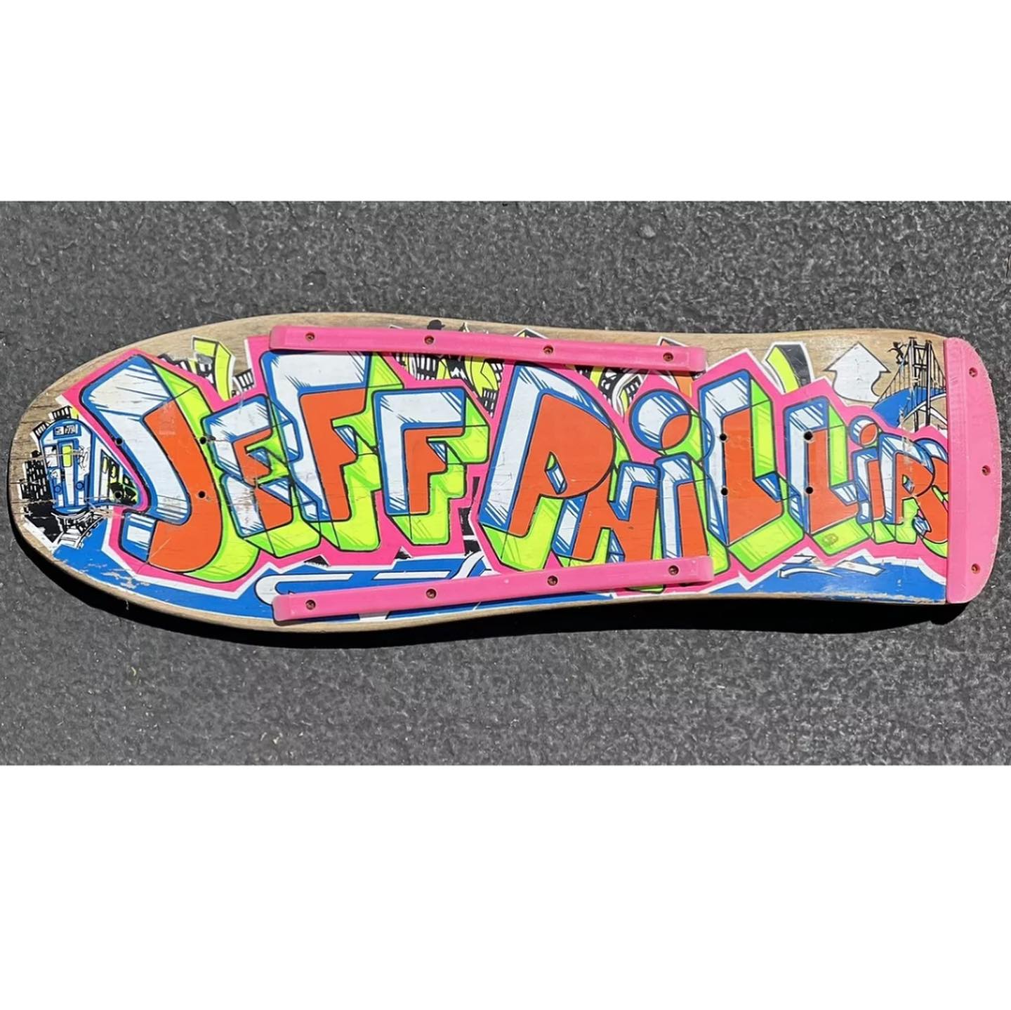 Rare Jeff Phillips BBC Bad Boy Club vintage skateboard for sale