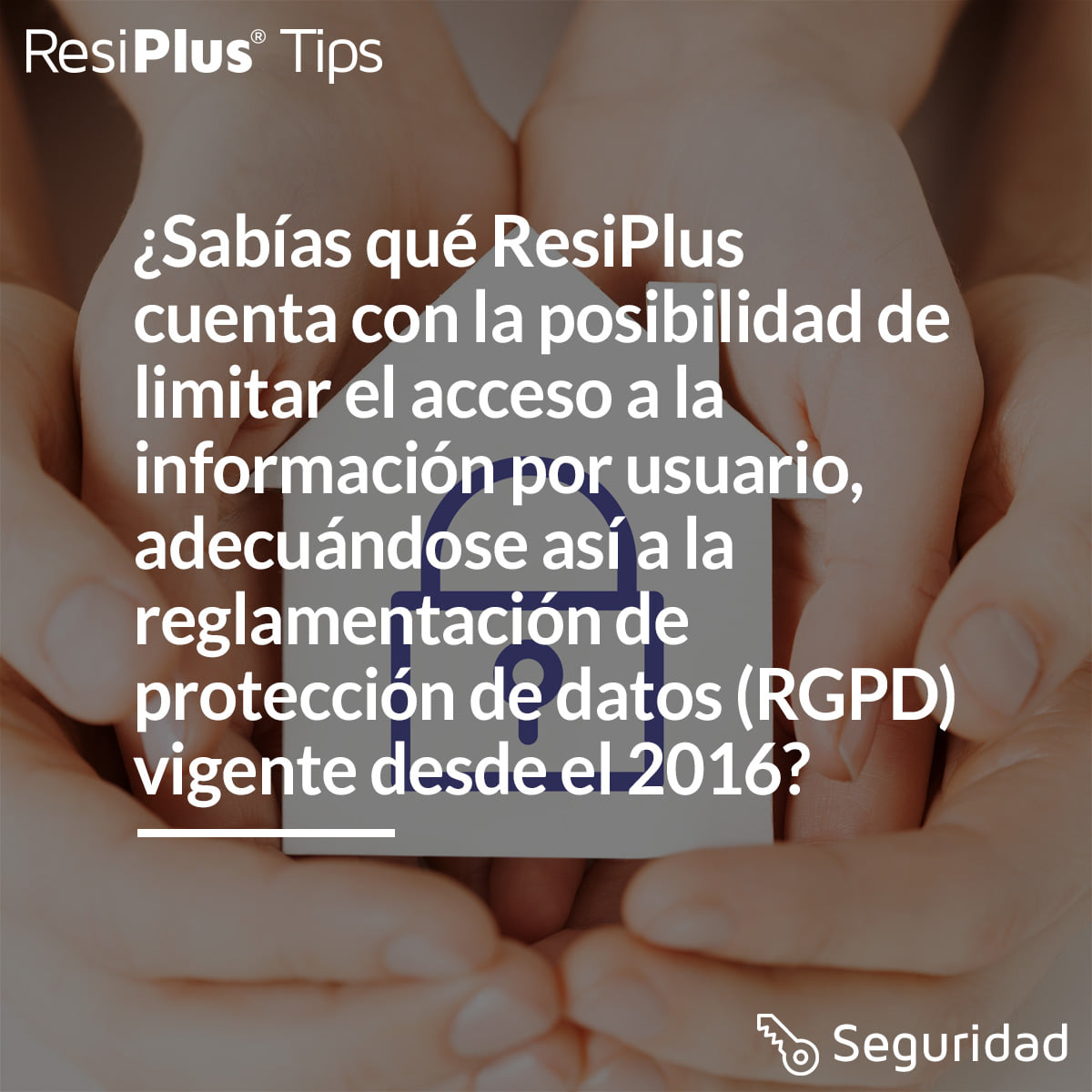 S😍bías qué.. ResiPlus permite limitar el acceso a la información según ...
