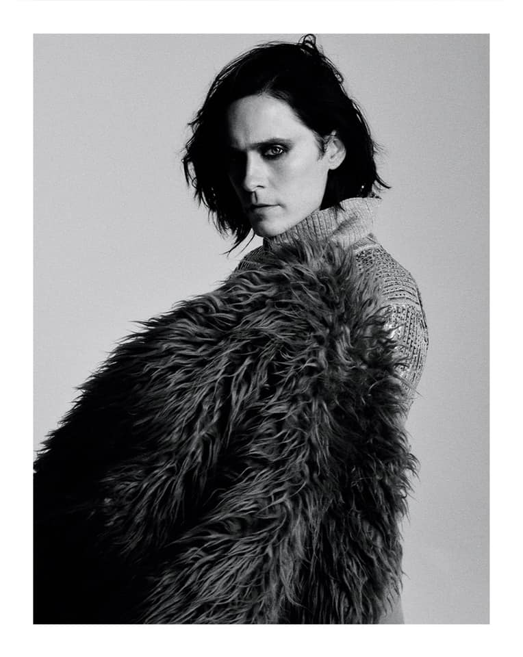 Vogue Greece's November issue features Jared Leto in a series of