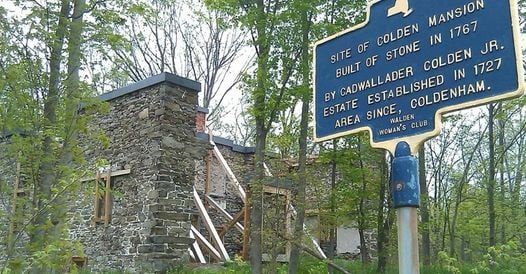 Fort - Colden Mansion ruins – Built in 1767 and known as Coldengham ...