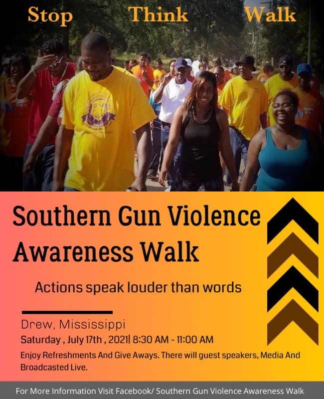 Southern Gun Violence Awareness Walk July 17, 2021 | Facebook
