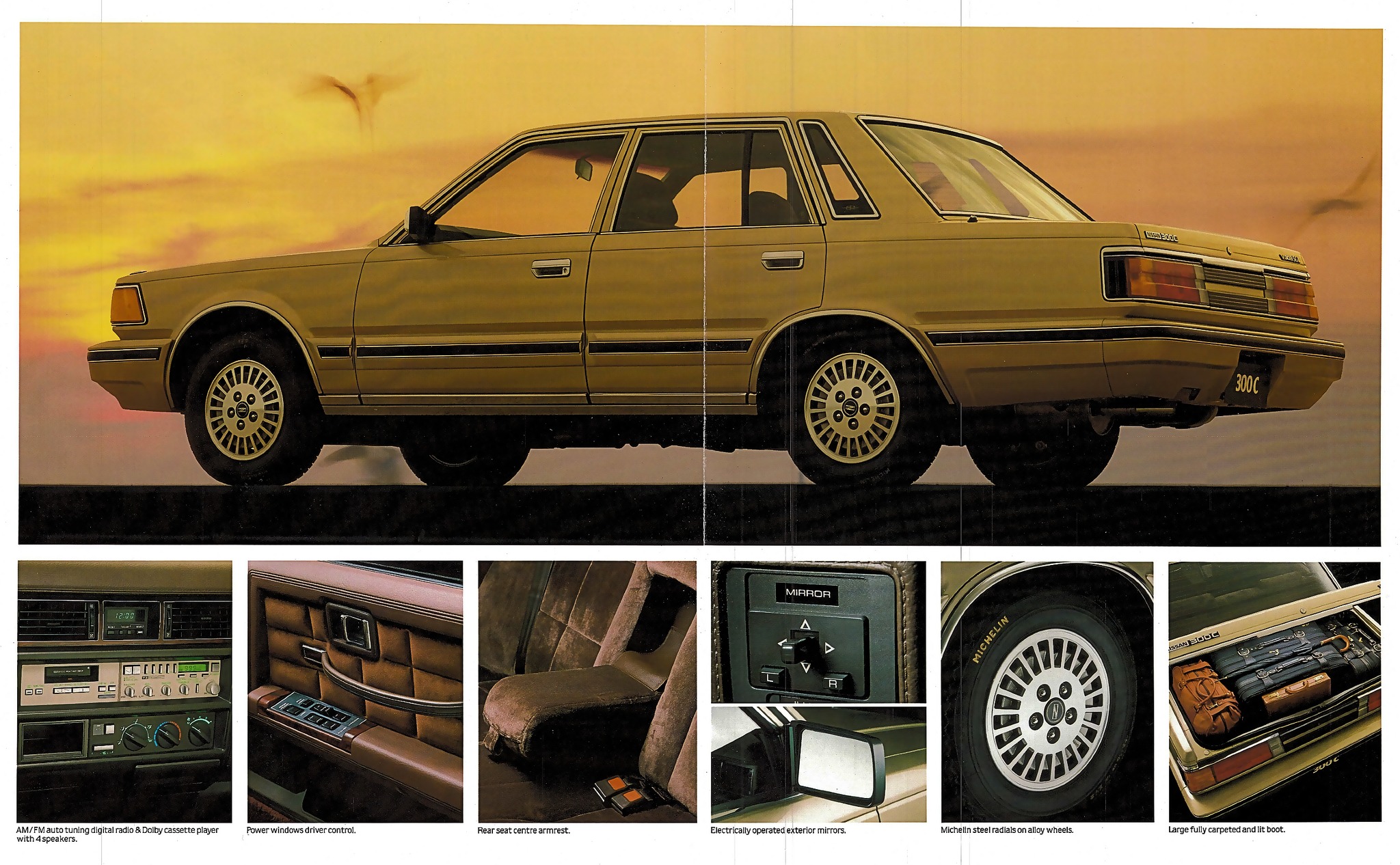 日産セドリックのカタログ５点 Heikki - 4-5. 1967 Nissan Cedric Six Series Brochure. Japan, 1966