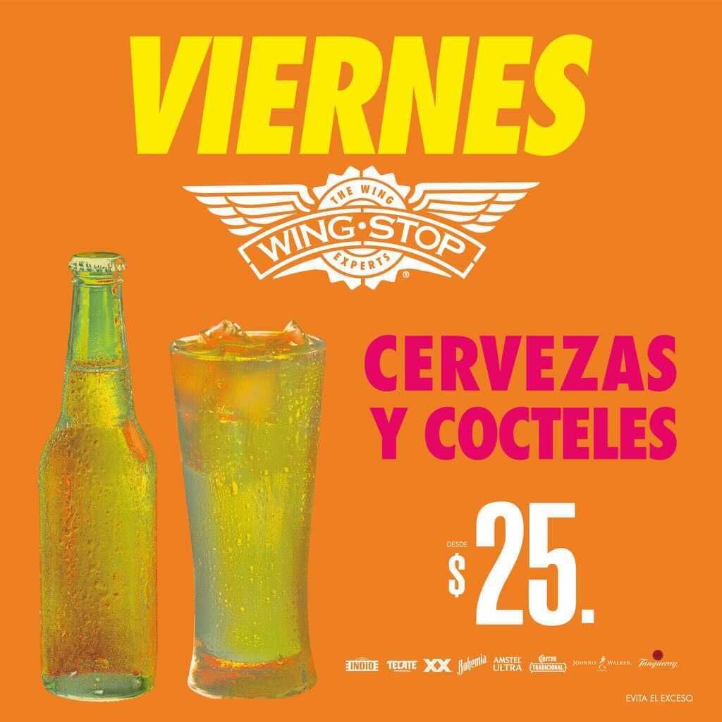 Wingstop - 🙌 ¡Donde hay Wingstop! 🙌 Hay un viernes 🍹 por... | Facebook