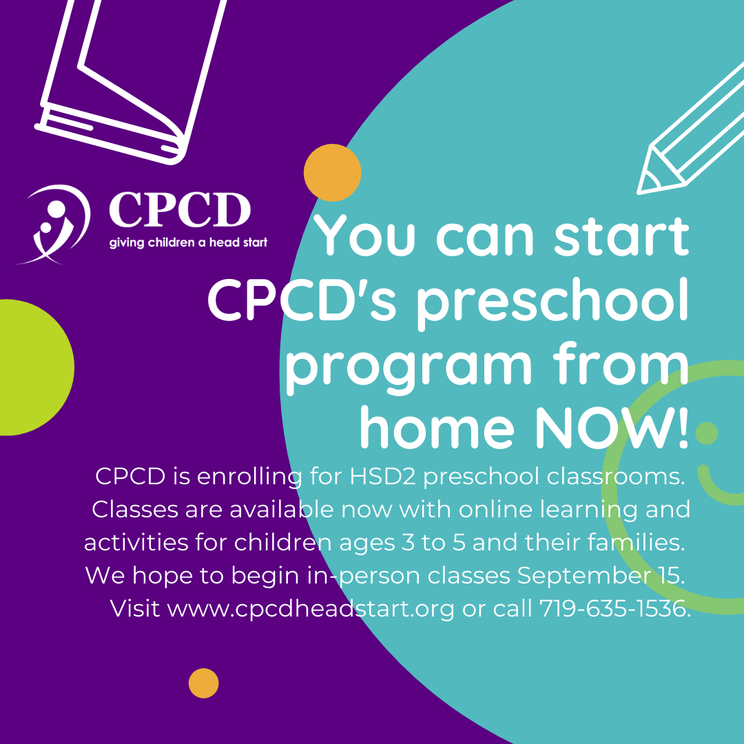CPCD is enrolling for HSD2... - Otero Elementary School