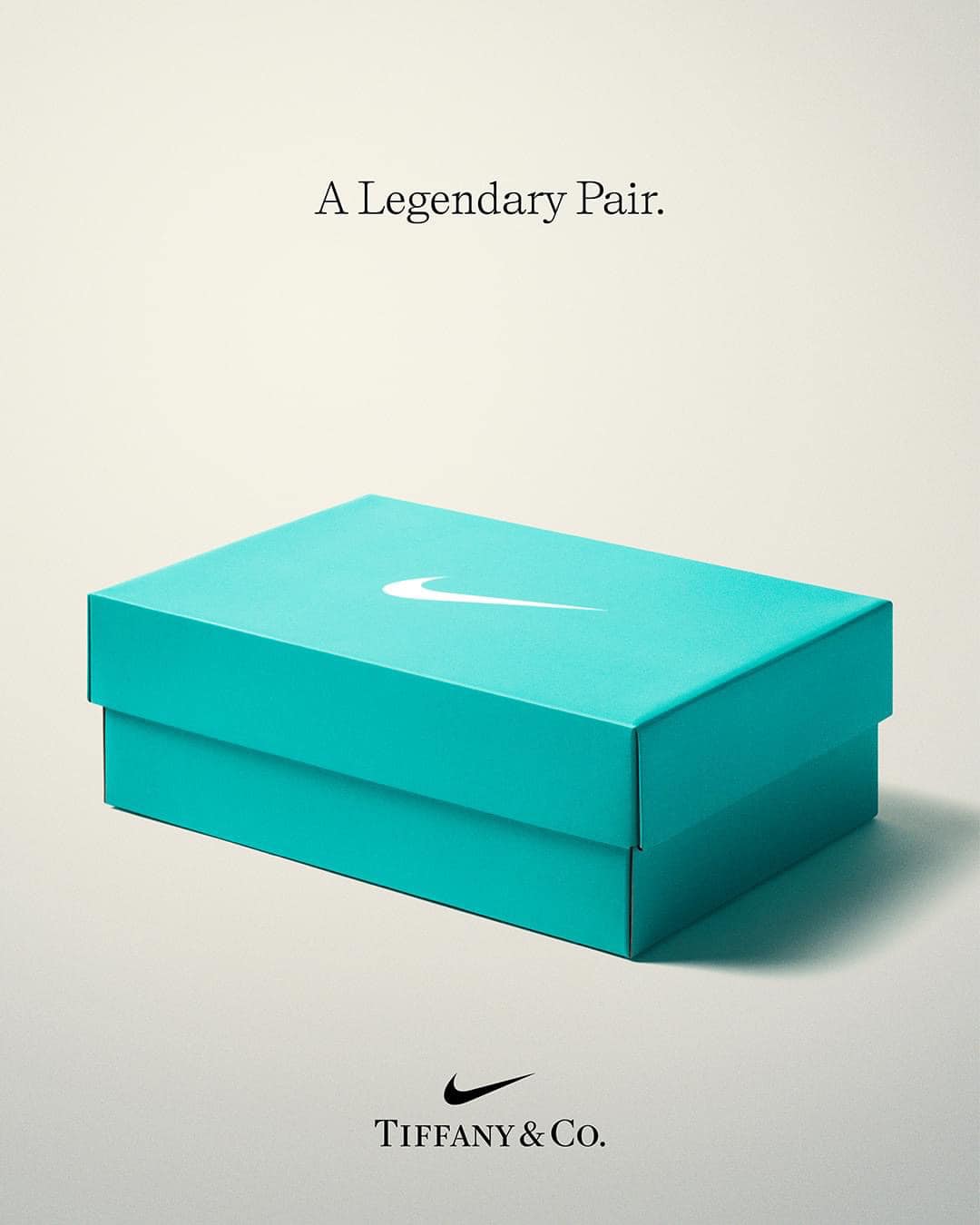 Tiffany & Co. creates 23lb silver Nike shoe box