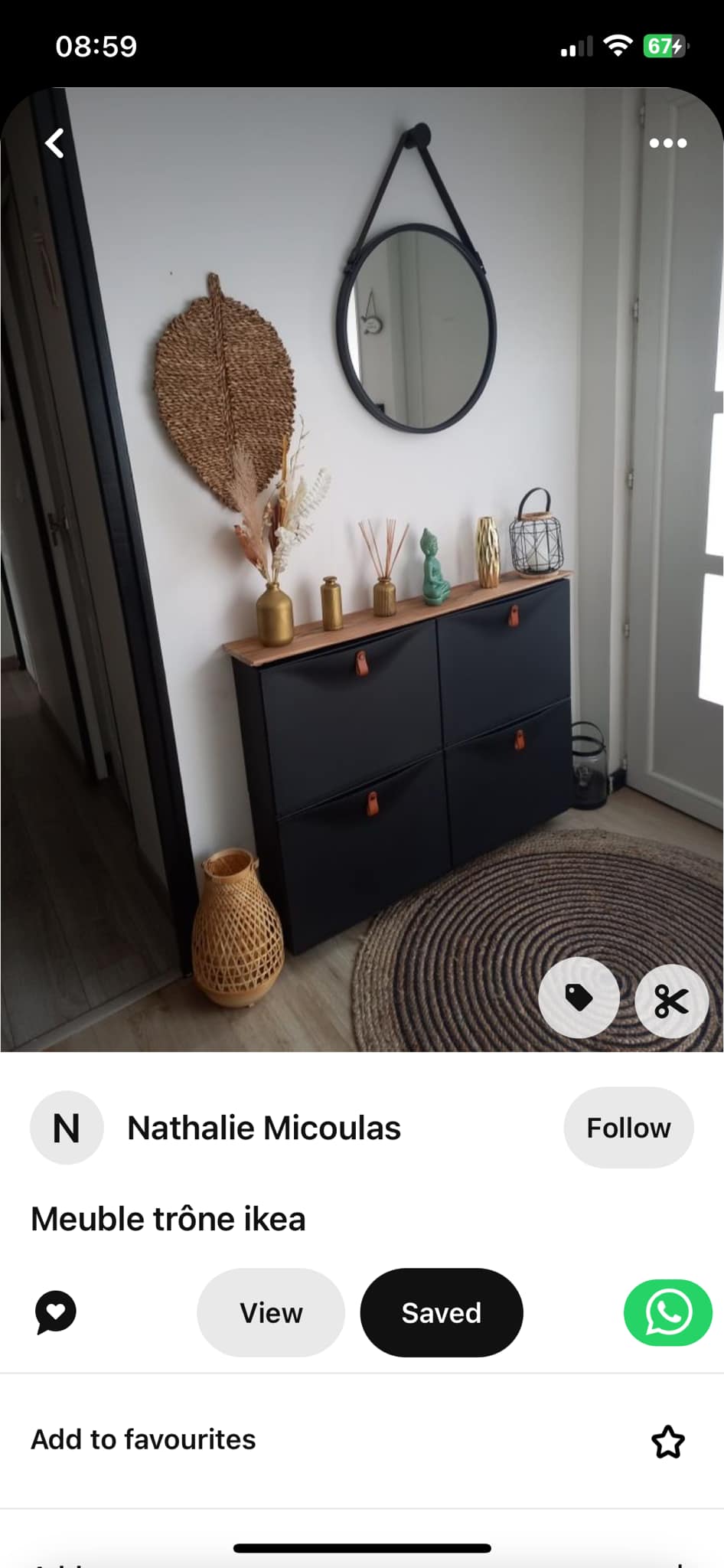 Anyone done this Ikea hack with the Trones units, just wondering if glued or drilled holes to fix on handles/leather tabs?