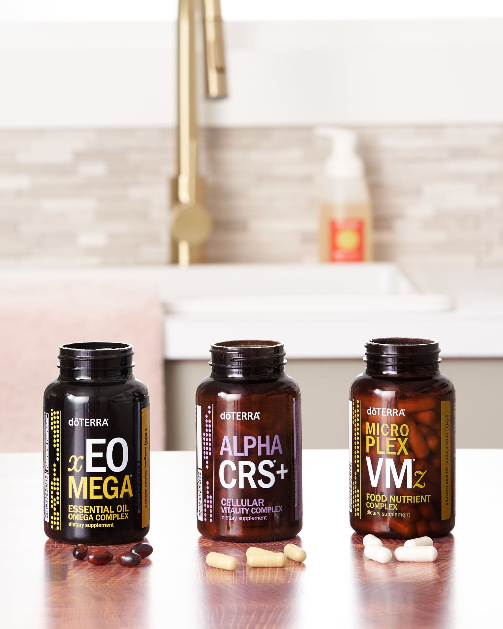 doTERRA - Start your daily routine today! Alpha CRS®+, xEO Mega