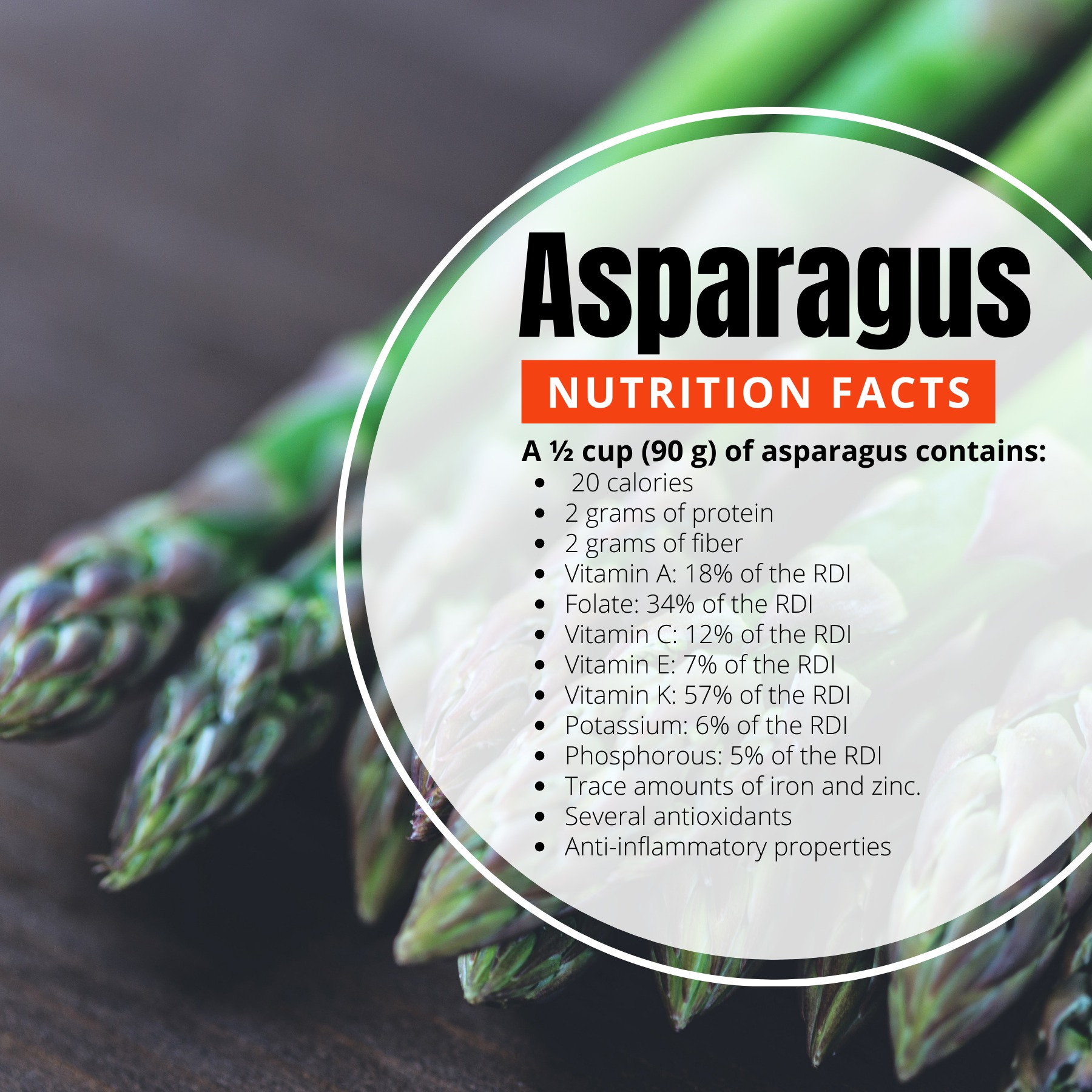 asparagus glutathione content We're spearing the facts on asparagus! is a rich source for antioxidants – and it's jam-packed with vitamins to help strengthen your immune system. #NationalNutritionMonth glutathione mthfr gene mutation GNC MOTHER'S DAY SPECIALS Package size:3 Bottles