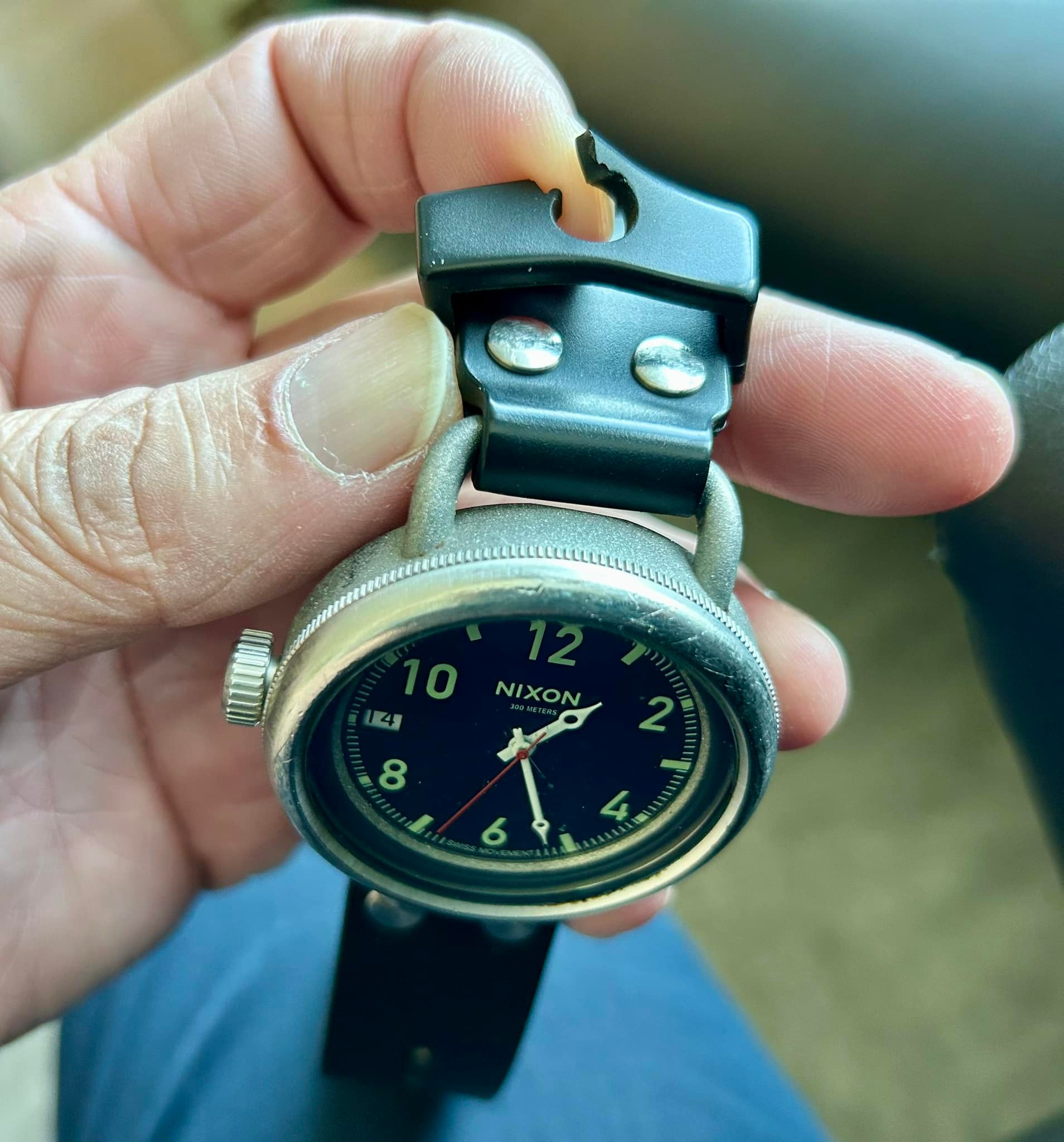 Where to find a unique strap-loop for October Battle Stations watch?