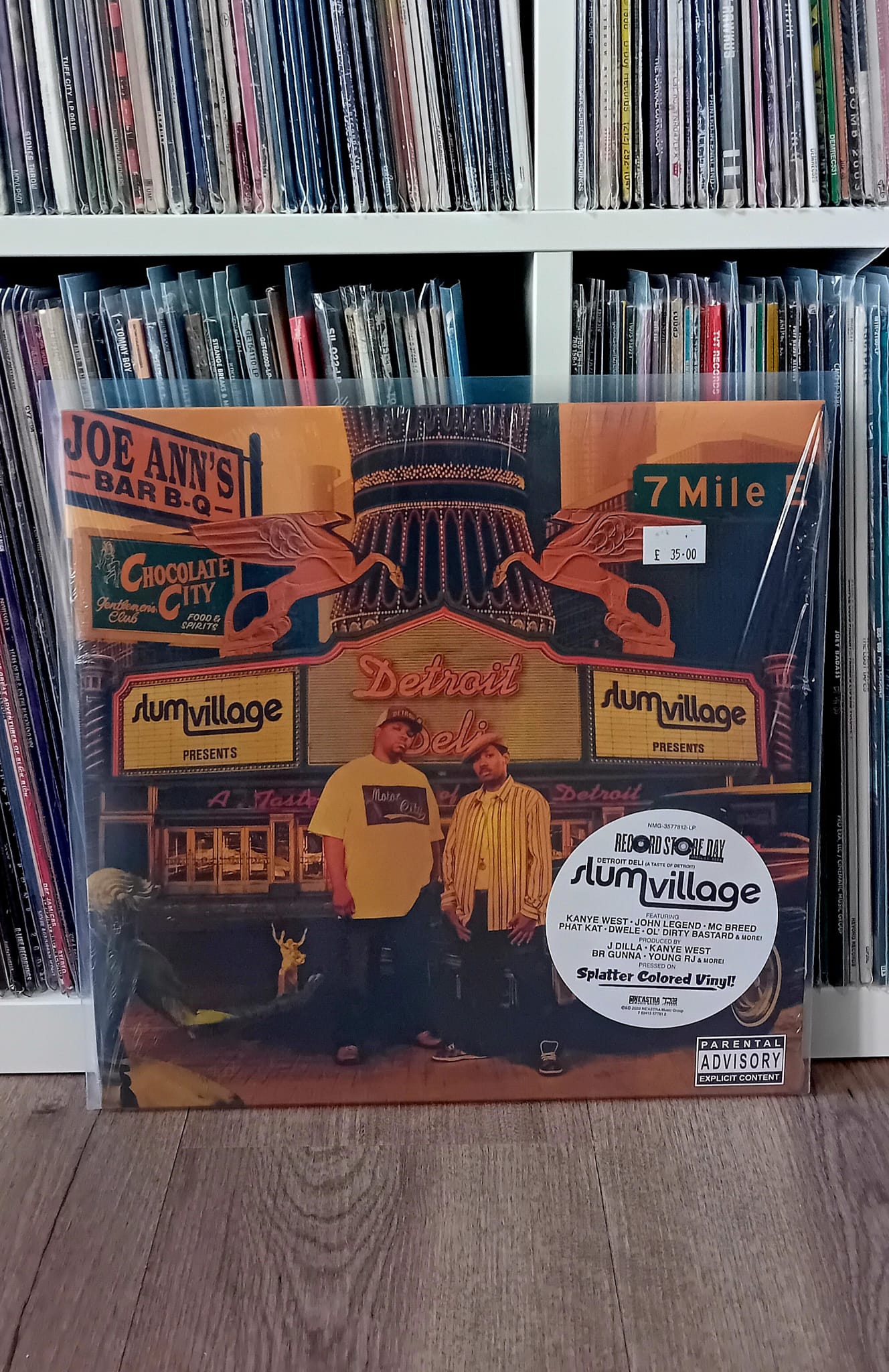 SLUM VILLAGE / J DILLA. Detroit Deli (A Taste of Detroit) LP, 2004 